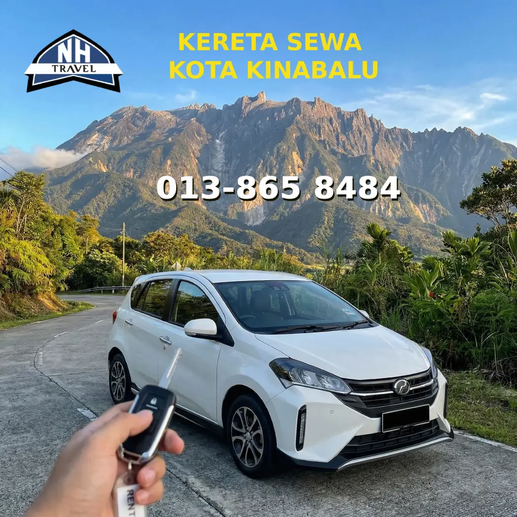 Kereta Sewa Kota Kinabalu KKIA